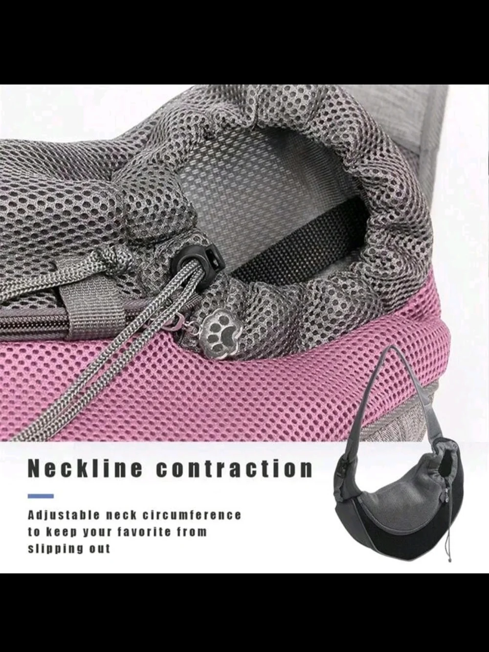 Hands-Free Pet Sling Carrier - Sky Blue